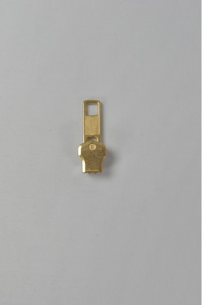 ZIP098  金銅金屬拉鏈頭 側面照